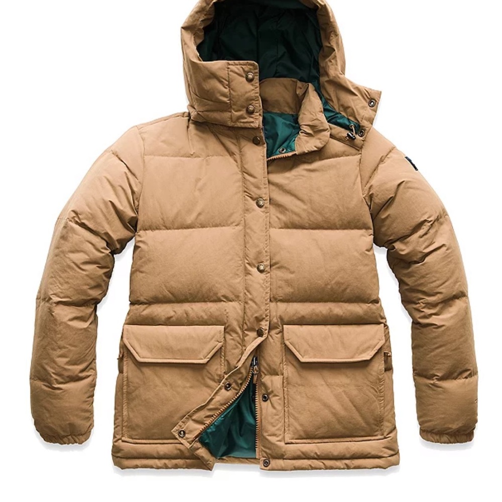 Tan Women's Puffer Jacket